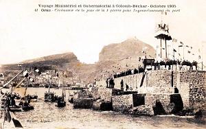 ORANIE VOYAGE MINISTERIEL AU SUD ORANAIS 1905